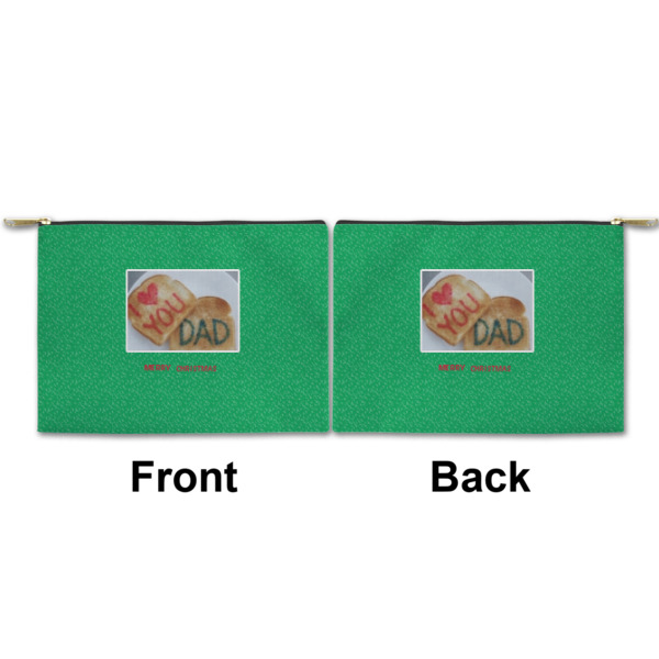 Custom Design - Small Zipper Pouch Approval (Front and Back)