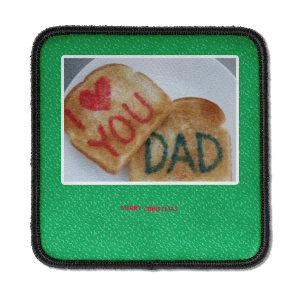 Custom Design - Iron On Patch -  Square - Front