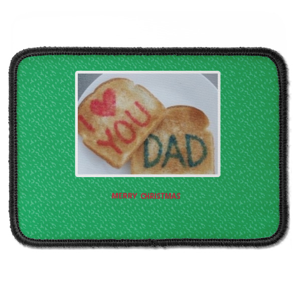 Custom Design - Iron On Patch - Rectangle - Front