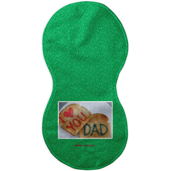 Custom Design - Burp Peanut Shaped Flat