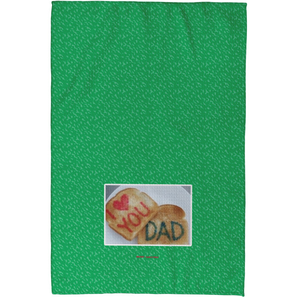Custom Design - Waffle Weave Towel - Full Color Print - Approval Image