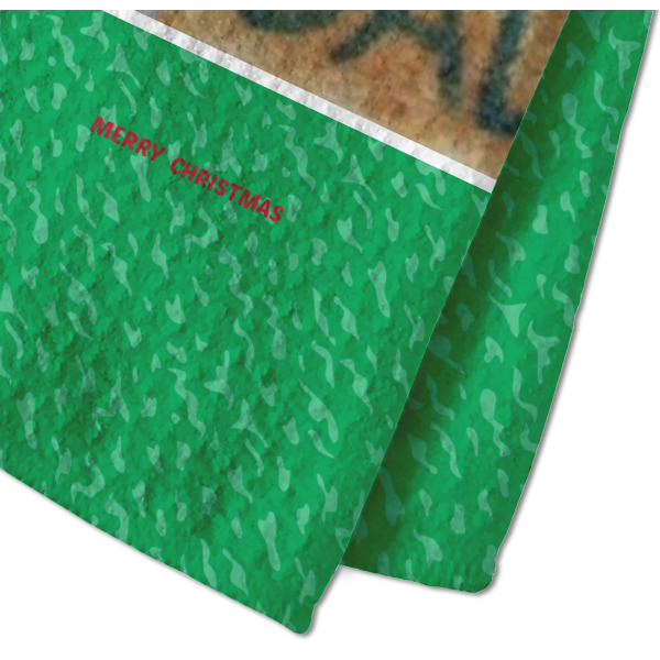 Custom Design - Waffle Weave Towel - Closeup of Material Image