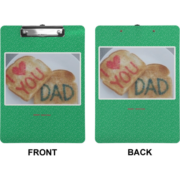 Custom Design - Clipboard (Letter) (Front + Back)