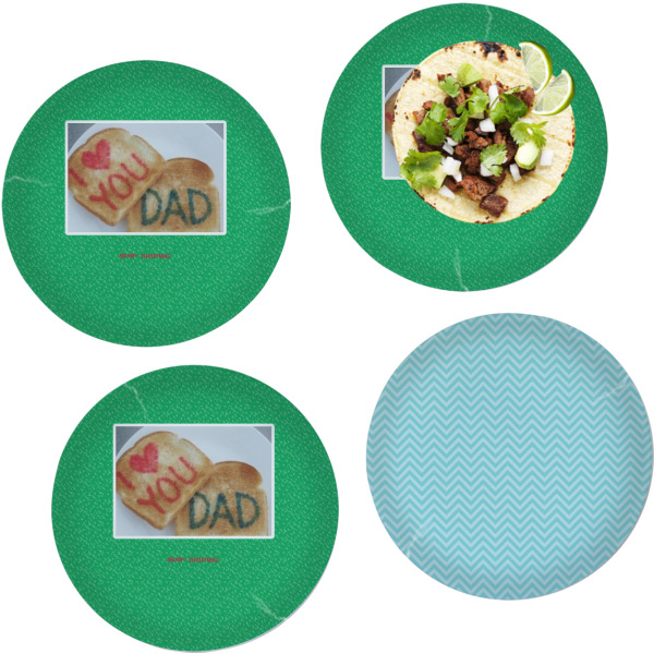 Custom Design - Set of Lunch / Dinner Plates