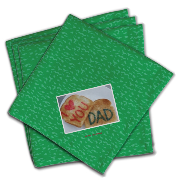 Custom Design - Cloth Napkins - Personalized Dinner (PARENT MAIN Set of 4)