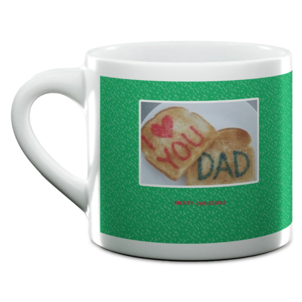 Custom Design - Double Shot Espresso Cup - Single Front