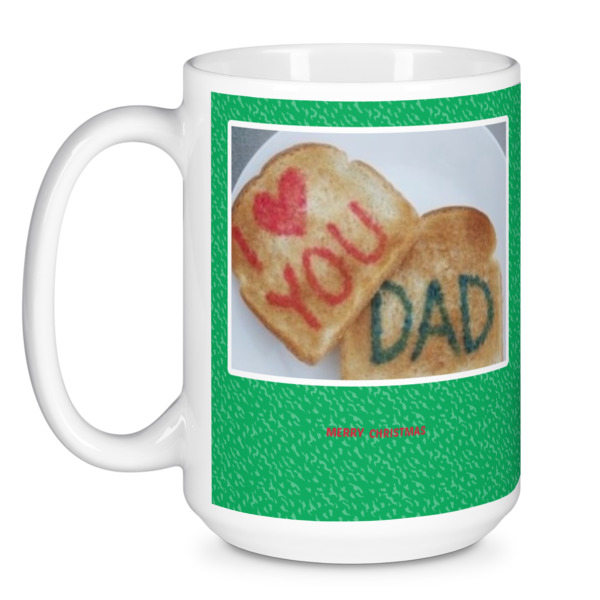 Custom Design - Coffee Mug - 15 oz - White