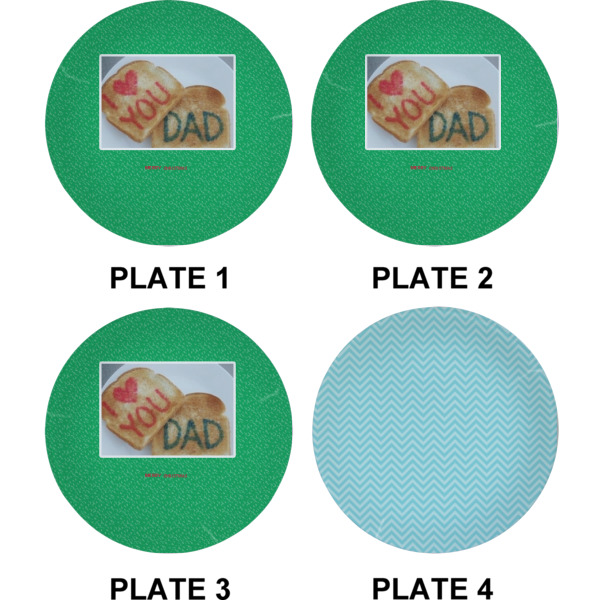 Custom Design - Set of Appetizer / Dessert Plates (Approval)