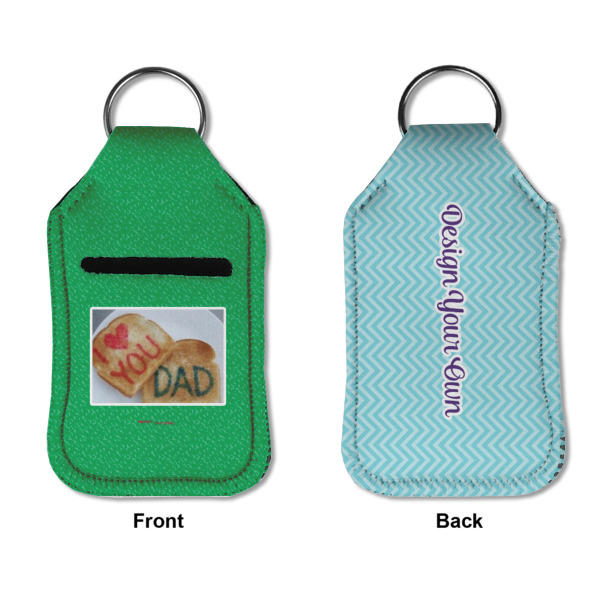 Custom Design - Sanitizer Holder Keychain - Small APPROVAL (Flat)