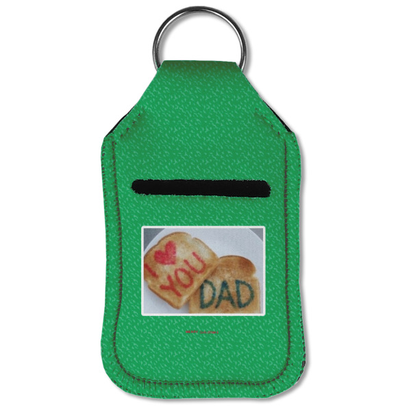 Custom Design - Sanitizer Holder Keychain - Small (Front Flat)