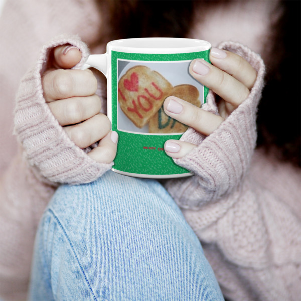 Custom Design - 11oz Coffee Mug - LIFESTYLE