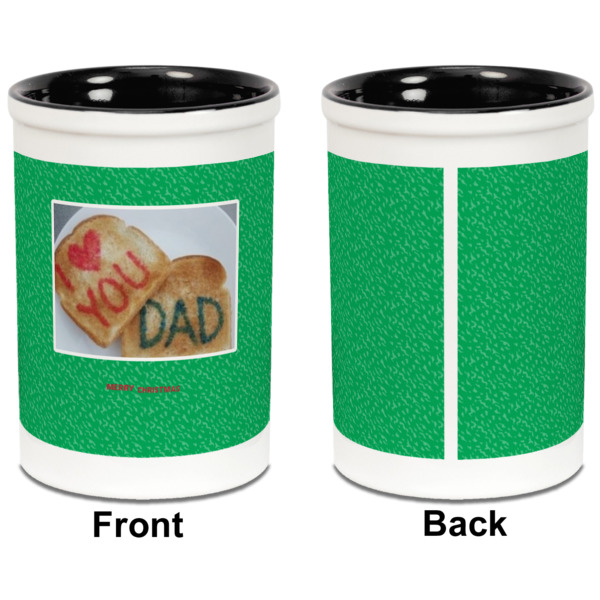 Custom Design - Pencil Holder - Black - approval