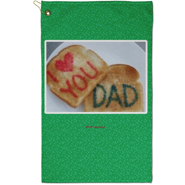 Custom Design Your Own Golf Towel - Poly-Cotton Blend - Small