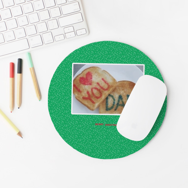 Custom Design - Round Mousepad - LIFESTYLE 2