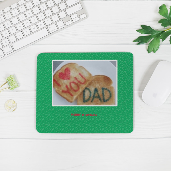 Custom Design - Rectangular Mouse Pad - LIFESTYLE 2