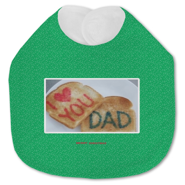 Custom Design - Baby Bib - AFT closed