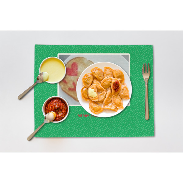 Custom Design - Linen Placemat - Single - Lifestyle