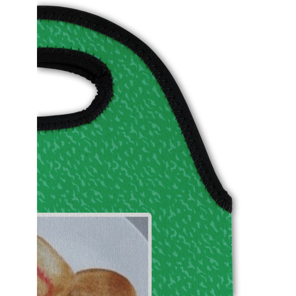 Custom Design - Double Wine Tote - Top Closeup