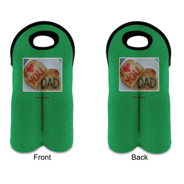 Custom Design - Double Wine Tote - Front & Back