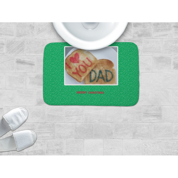 Custom Design - Memory Foam Bath Mat - LIFESTYLE 24x17