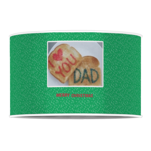 Custom Design - 12" Drum Lampshade - FRONT (Poly Film)