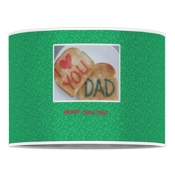 Custom Design - 16" Drum Lampshade - Front (Poly Film)