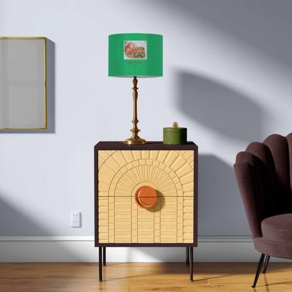 Custom Design - 8" Drum Lampshade - LIFESTYLE