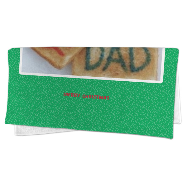 Custom Design - Microfiber Dish Rag - FOLDED (half)