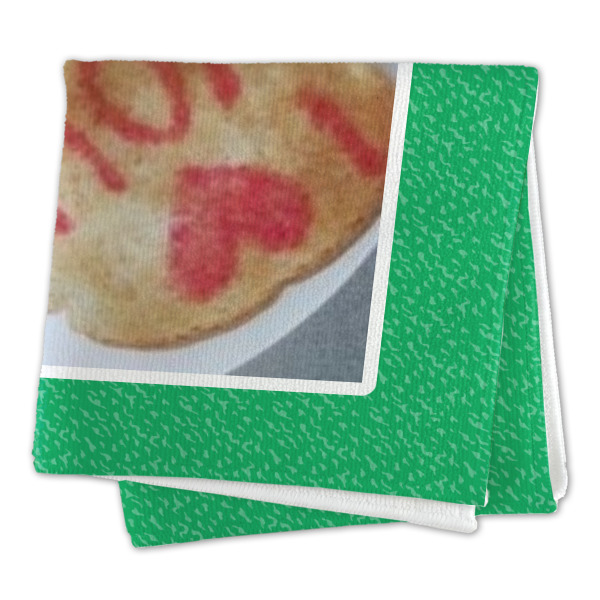 Custom Design - Microfiber Dish Rag - FOLDED (square)