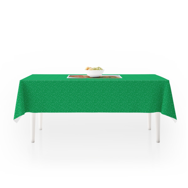 Custom Design - Tablecloths (58"x102") - LIFESTYLE (side view)