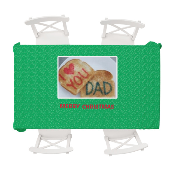 Custom Design Your Own Tablecloth - 58" x 102"