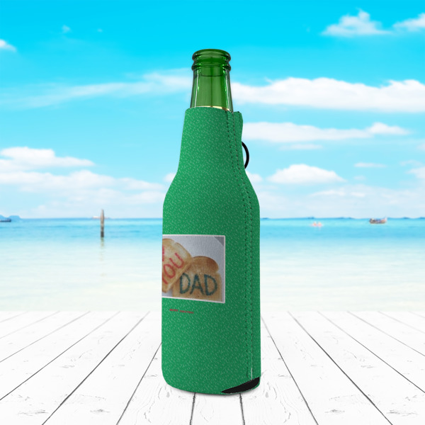 Custom Design - Zipper Bottle Cooler - LIFESTYLE