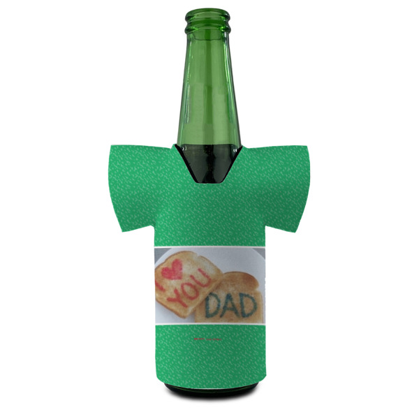 Custom Design - Jersey Bottle Cooler - FRONT (on bottle)