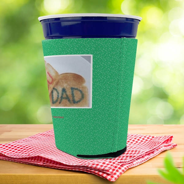 Custom Design - Party Cup Sleeves - with bottom - Lifestyle