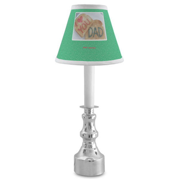 Custom Design - Chandelier Lamp Shade - Lifestyle (On candle stick)