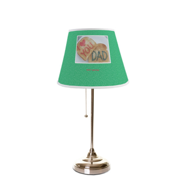 Custom Design - Poly Film Empire Lampshade - On Stand