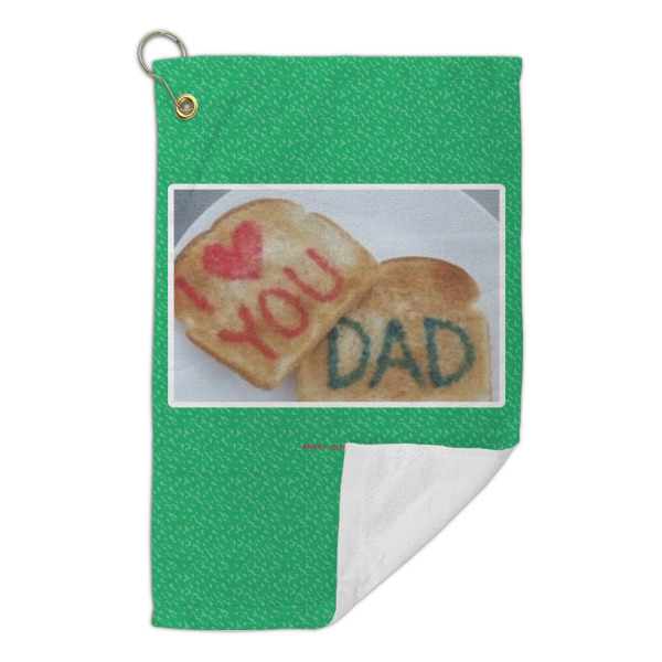 Custom Design - Microfiber Golf Towels Small - Front Folded