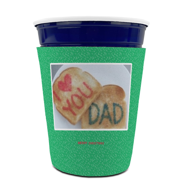 Custom Design - Party Cup Sleeves - without bottom - Front (On Cup)