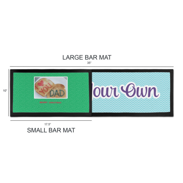 Custom Design - Bar Mats - Sizing Chart