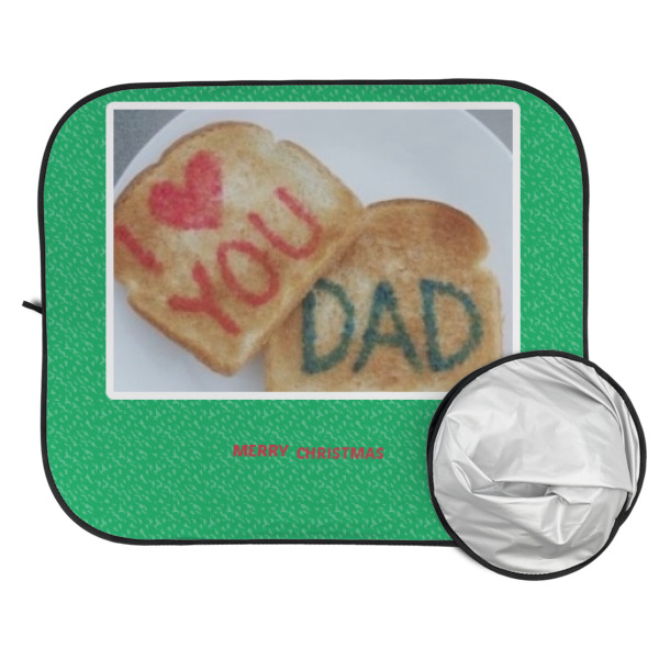 Custom Design - Car Sun Shades - FOLDED & UNFOLDED