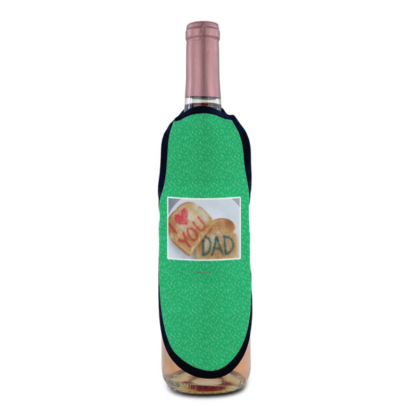 Custom Design - Wine Bottle Apron - IN CONTEXT
