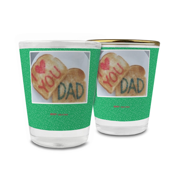 Custom Design Your Own Glass Shot Glass - 1.5 oz