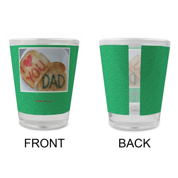 Custom Design - Glass Shot Glass - Standard - Front & Back