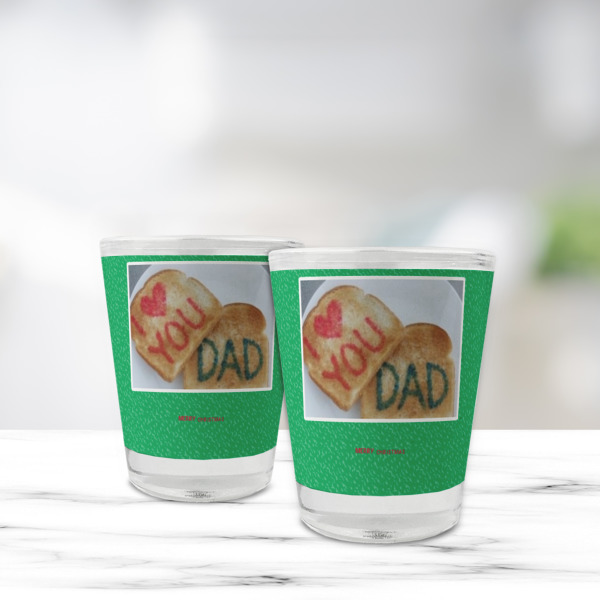 Custom Design - Glass Shot Glass - Standard - Lifestyle