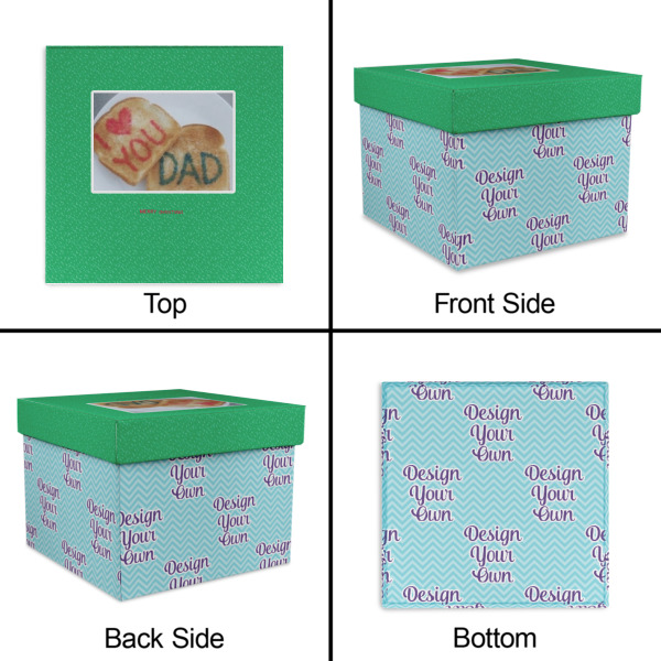 Custom Design - Gift Boxes with Lid - Canvas Wrapped - Medium - Approval