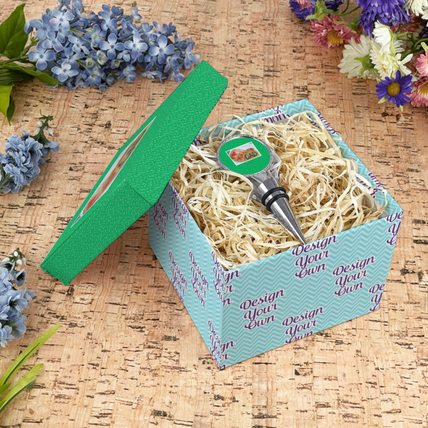 Custom Design - Gift Boxes with Lid - Canvas Wrapped - Medium - In Context