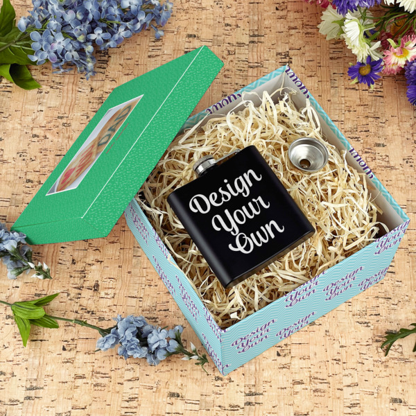 Custom Design - Gift Boxes with Lid - Canvas Wrapped - Large - In Context