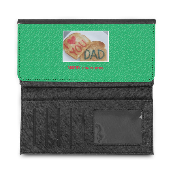 Custom Design - Ladies Wallet - Half Way Open