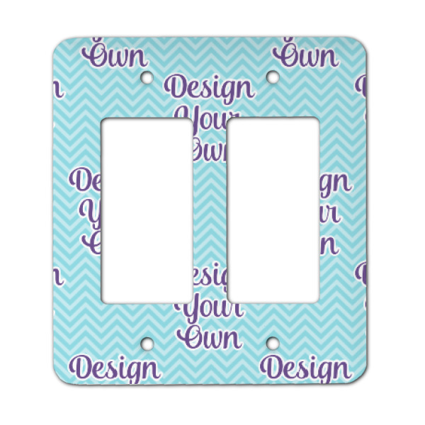 Custom Design - Rocker Light Switch Covers - Double - MAIN