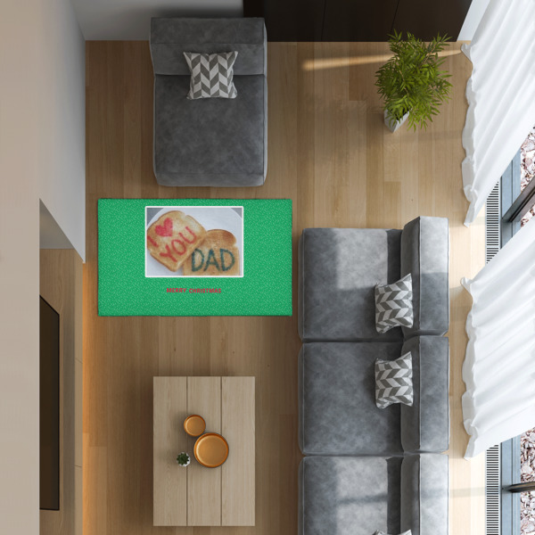 Custom Design - 3'x5' Indoor Area Rugs - IN CONTEXT